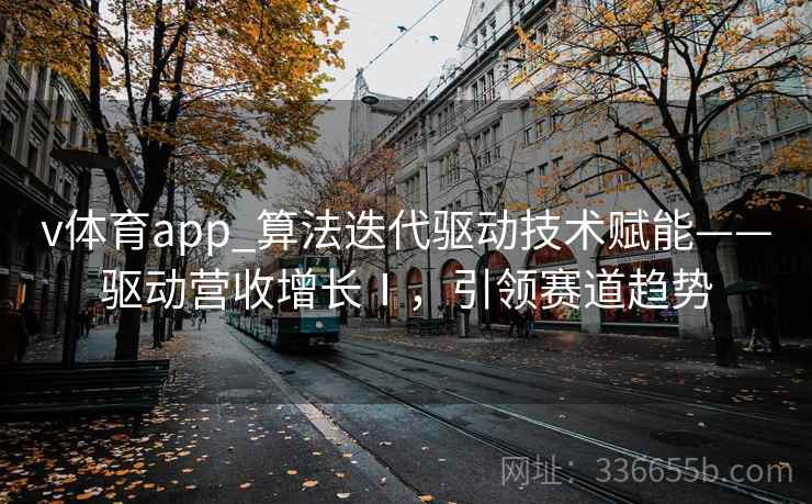 v体育app_算法迭代驱动技术赋能——驱动营收增长Ⅰ，引领赛道趋势