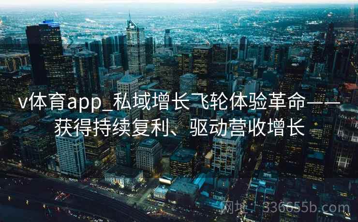v体育app_私域增长飞轮体验革命——获得持续复利、驱动营收增长